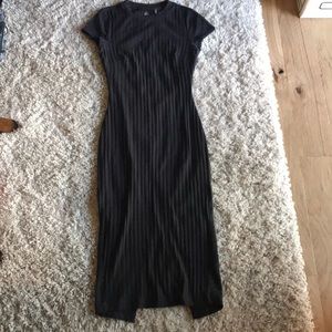 Free People- open back midi dress